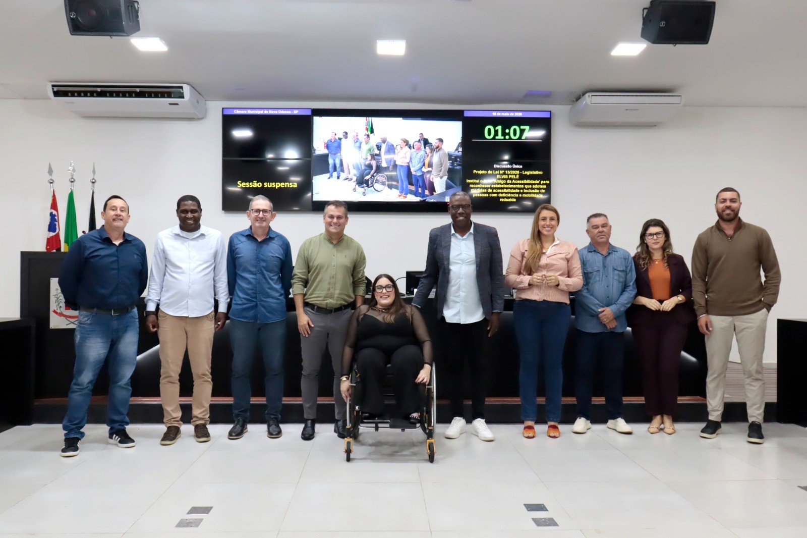 Câmara de Nova Odessa institui Selo “Amigo da Acessibilidade”