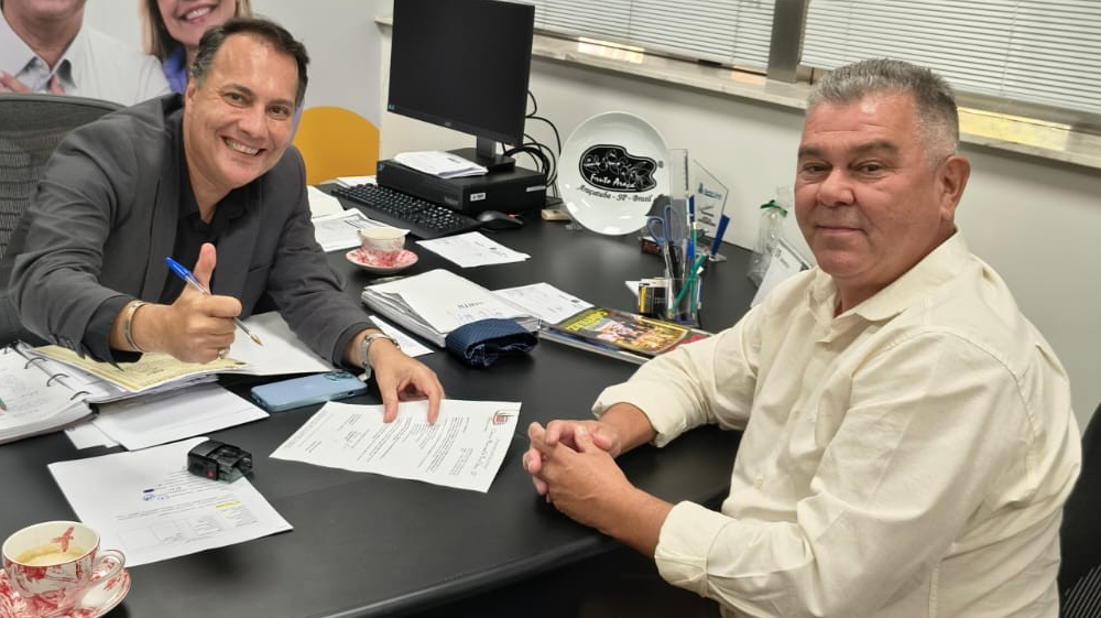 Em agenda na ALESP, vereador solicita módulo esportivo para o Jardim Marajoara