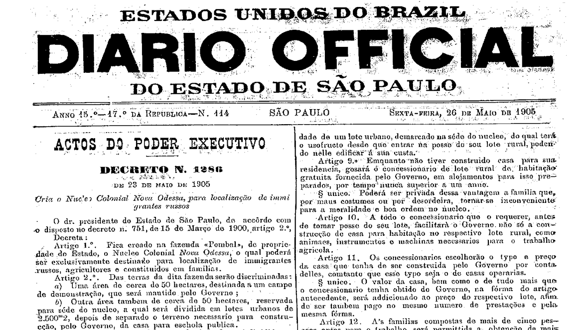Câmara inicia projeto de preservação da História de Nova Odessa